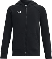 Under Armour Boys' Rival Fleece Full-Zip Hoodie