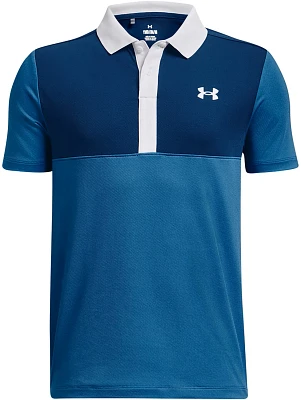 Under Armour Boys' Performance Color Block Polo Shirt