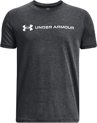 Under Armour Boys' Logo Wordmark T-shirt