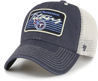 '47 Tennessee Titans Primary Logo Five Point Clean Up Cap                                                                       