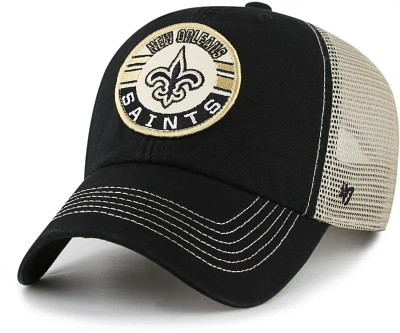'47 New Orleans Saints Primary Logo Notch Clean-Up Cap                                                                          