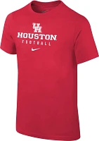 Nike Boys' University of Houston Core Cotton Team Issue T-shirt                                                                 