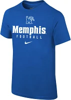 Nike Boys' University of Memphis Core Cotton Team Issue T-shirt