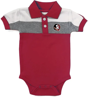 Atlanta Hosiery Company Infants' Florida State University Colorblock Polo Creeper
