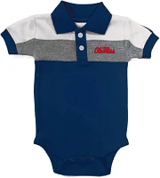 Atlanta Hosiery Company Infants' University of Mississippi Colorblock Polo Creeper                                              