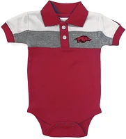 Atlanta Hosiery Company Infant Boys' University of Arkansas Color Block Polo Creeper                                            