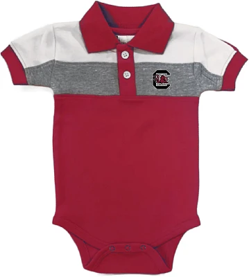 Atlanta Hosiery Company Infants' University of South Carolina Colorblock Polo Creeper                                           