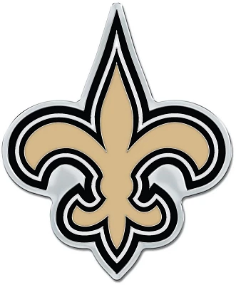 WinCraft New Orleans Saints Color Chrome Auto Emblem                                                                            