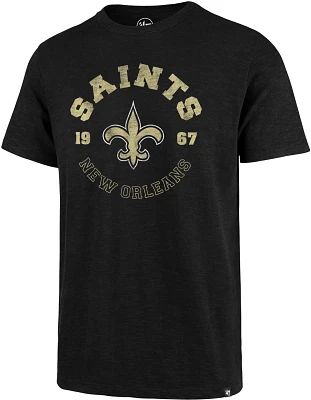 '47 Men's New Orleans Saints Top Off Shrum Short Sleeve Shirt                                                                   