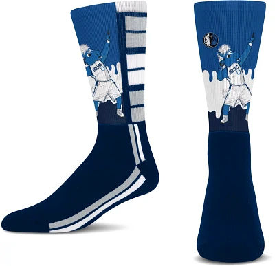 FBF Originals Youth Dallas Mavericks Mascot Drip Socks                                                                          