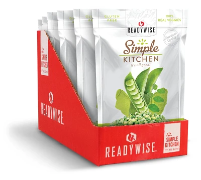 ReadyWise Simple Kitchen Wasabi Peas 6-Pack                                                                                     