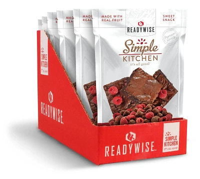 ReadyWise Simple Kitchen Raspberries and Brownie Bites 6-Pack                                                                   