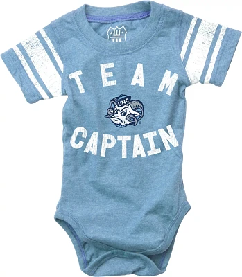 Wes and Willy Infants' University of North Carolina Sleeve Stripe Onesie