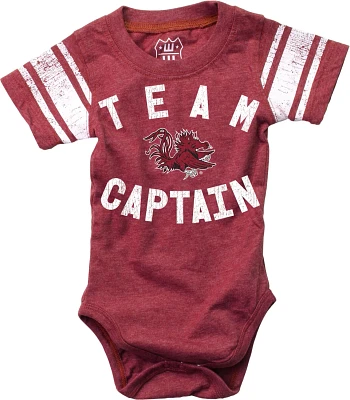 Wes and Willy Infants' University of South Carolina Sleeve Stripe Onesie