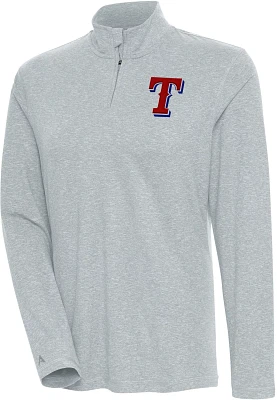 Antigua Women's Texas Rangers Confront 1/4-Zip Pullover                                                                         