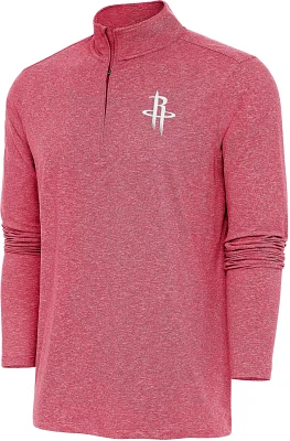 Antigua Men's Houston Rockets Hunk 1/4-Zip Pullover