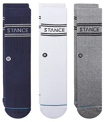 Stance Men's Basic Crew Socks 3-Pack                                                                                            
