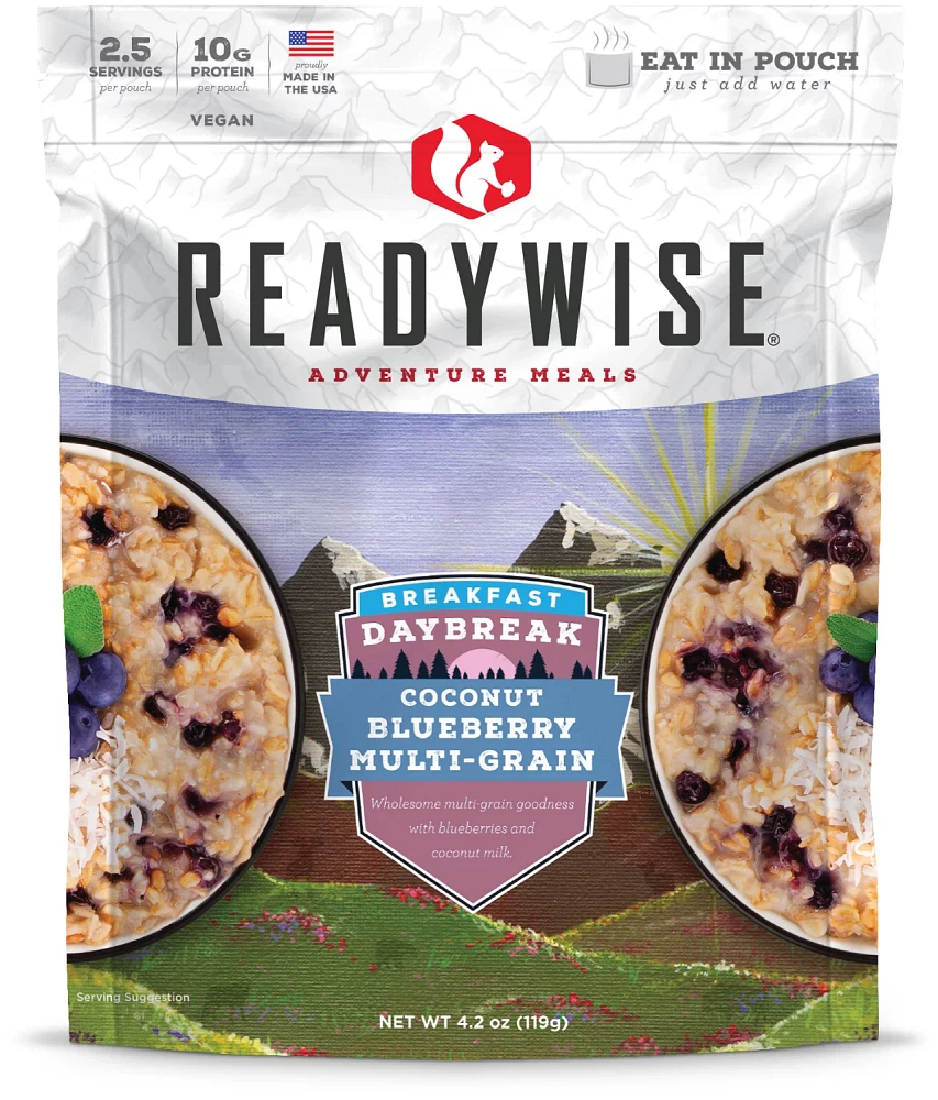 ReadyWise Daybreak Coconut Blueberry Multi-Grain                                                                                