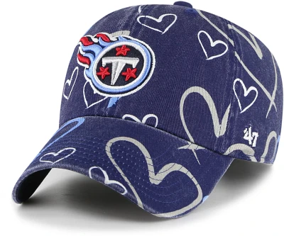 '47 Tennessee Titans Primary Logo Adore Clean Up Cap                                                                            