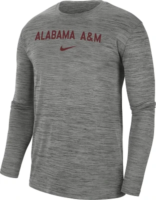 Nike Men's Alabama A&M University Velocity Team Issue Long Sleeve T-shirt