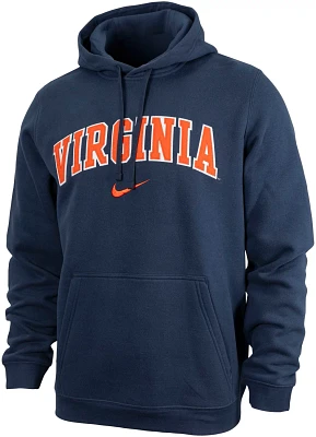 Nike Men's University of Virginia Tackle Twill Fleece Hoodie
