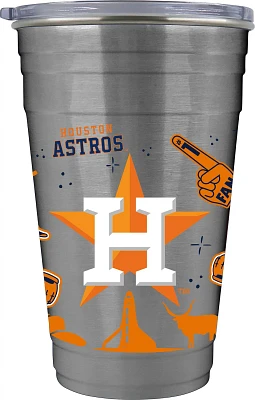 Great American Products 22 oz Houston Astros Team Color Tailgater Travel Tumbler                                                