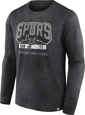 Fanatics Men's San Antonio Spurs Front Court Press Long Sleeve T-shirt