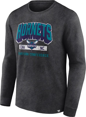 Fanatics Men's Charlotte Hornets Front Court Press Long Sleeve T-shirt