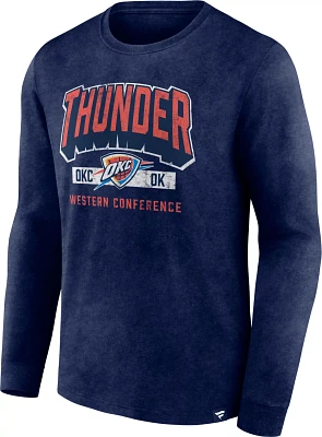 Fanatics Men's Oklahoma City Thunder Front Court Press Long Sleeve T-shirt