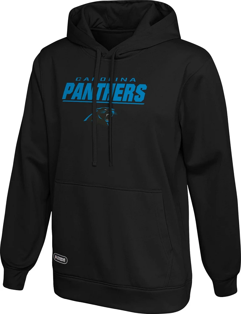 New Era Men's Carolina Panthers Stated Pullover Hoodie