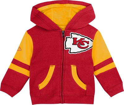 Outerstuff Boys' Kansas City Chiefs INF Stadium Full-Zip Fleece Hoodie