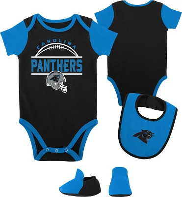 Outerstuff Carolina Panthers INF Home Field Advantage Short Sleeve Creeper Onesie