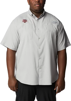 Columbia Sports Men's Texas A&M University Tamiami Short Sleeve Fishing Shirt