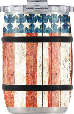 ORCA Whiskey Barrel Vintage Flag 12 oz Tumbler                                                                                  