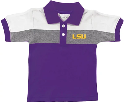 Atlanta Hosiery Company Toddler Louisiana State University Color Block Polo