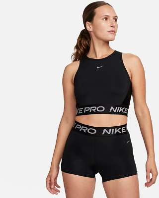 Nike Women's Dri-FIT Shine Cropped Tank Top