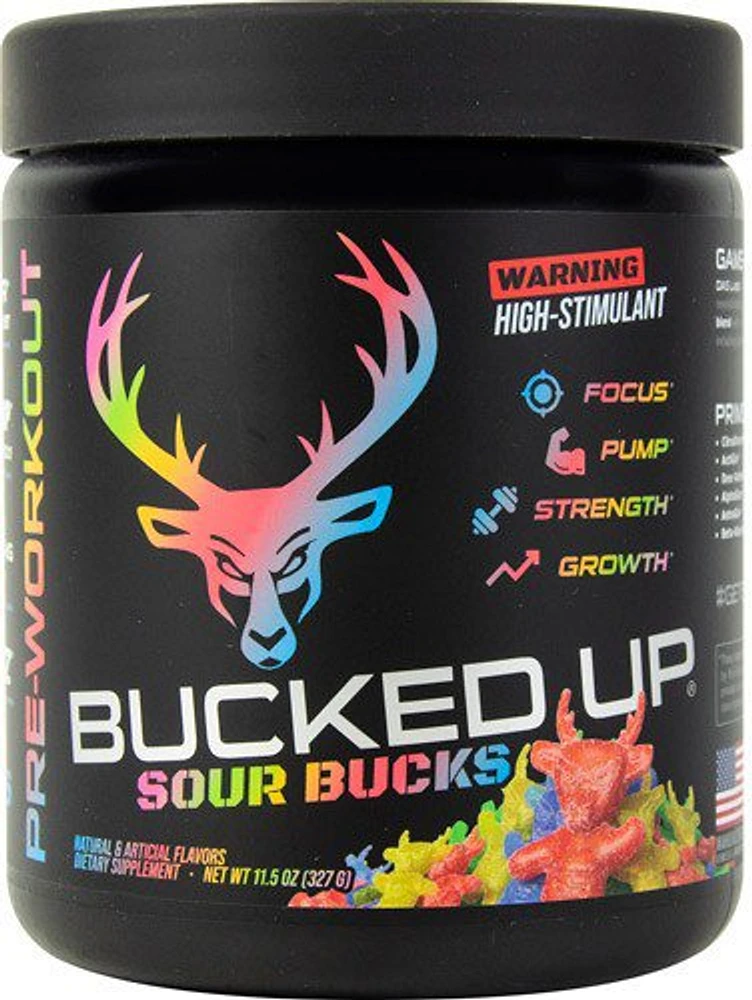 Bucked Up Pre-Workout Supplement                                                                                                