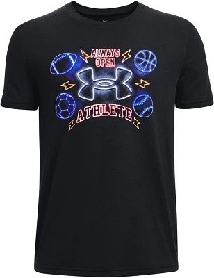 Under Armour Boys' Always Open Sport Short Sleeve T-shirt