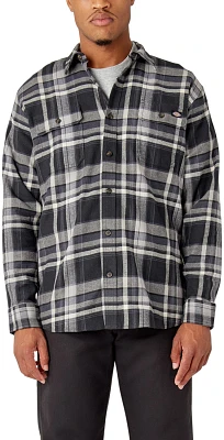 Dickies Men's Long Sleeve Flex Flannel Shirt