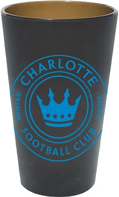 WinCraft Charlotte FC Fashion Silicone Pint Glass                                                                               