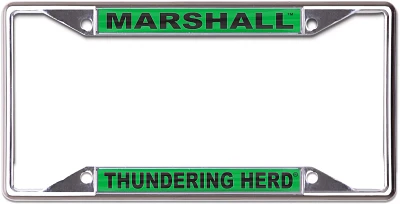 WinCraft Marshall University Metallic License Plate Frame                                                                       