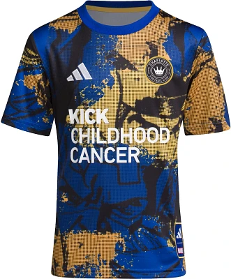 adidas Youth Charlotte FC '23 Kick Childhood Cancer Jersey