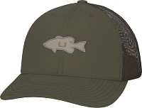 Huk Adult Bass Logo Trucker Cap                                                                                                 