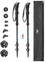 Cascade Mountain Tech Carbon Fiber Quick Lock Trekking Poles                                                                    