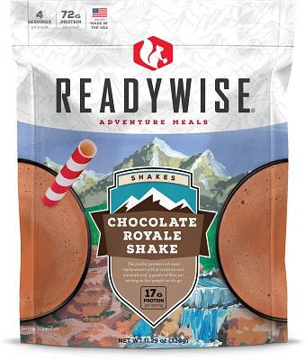 ReadyWise Adventure Meal Chocolate Royal Shake -Pack