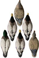 Higdon Outdoors Battleship Mallard Foam Filled Flocked Head 6-Pack                                                              