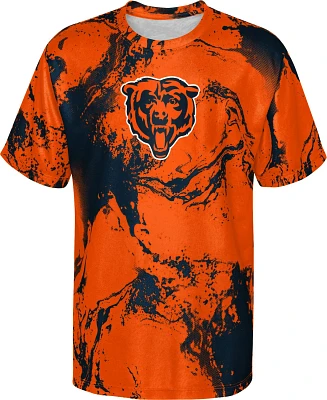 Outerstuff Boys' 8-20 Chicago Bears the Mix Poly Dri-Tek Short Sleeve T-shirt