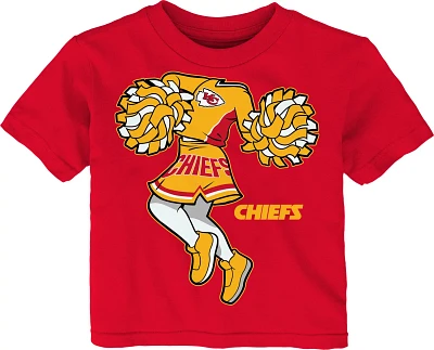 Outerstuff Infants' Kansas City Chiefs Cheerleader Short Sleeve T-shirt