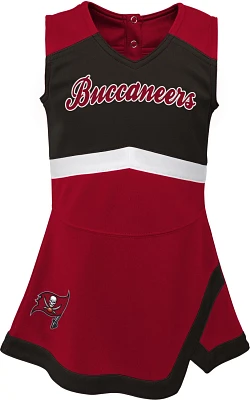 Outerstuff Girls' Tampa Bay Buccaneers TDLR Cheer Captain Cheerleader Jumper