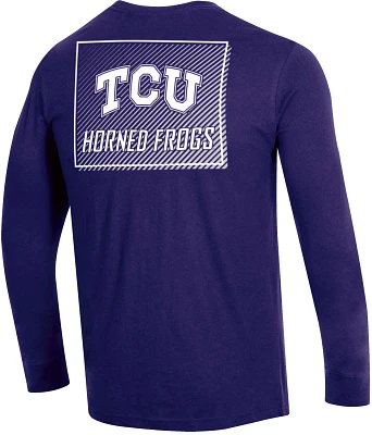 Champion Men's Texas Christian University Team Mascot Long Sleeve T-shirt